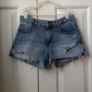 Zara Girls Denim Shorts